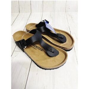 Birkenstock Black and Tan Sandals